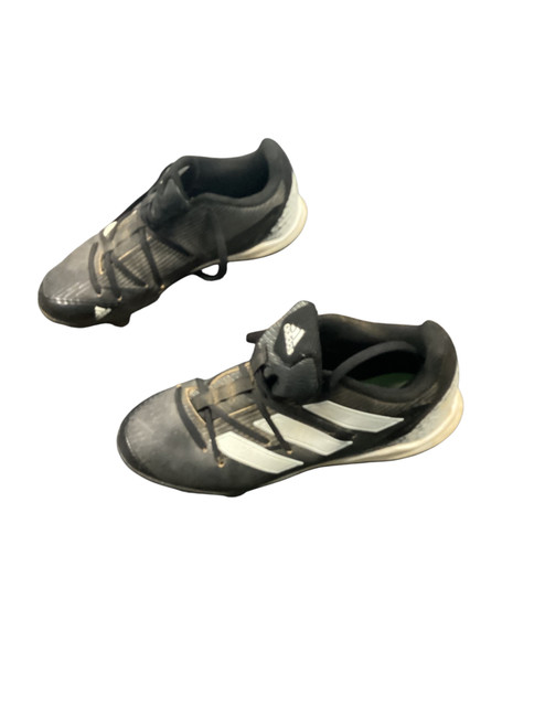 Vist Large View of Product Image Which is Used Adidas 3 STRIPE LIFE BB/SB Cleats Black Junior 04.5