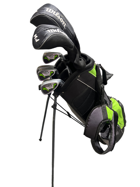 Vist Large View of Product Image Which is Used Wilson LINEAR Mens Complete Set RH 9 Piece