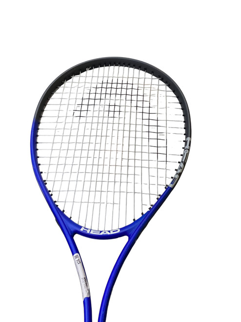 Vist Large View of Product Image Which is Used Head CONQUEST TI Adult Tennis Racquet Navy Blue Unknown