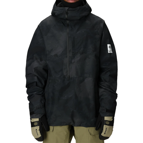 Vist Large View of Product Image Which is New 686 Gore-Tex Fragment Shell Anorak 2026 Men's Winter Jacket- Black Hemisphere LG