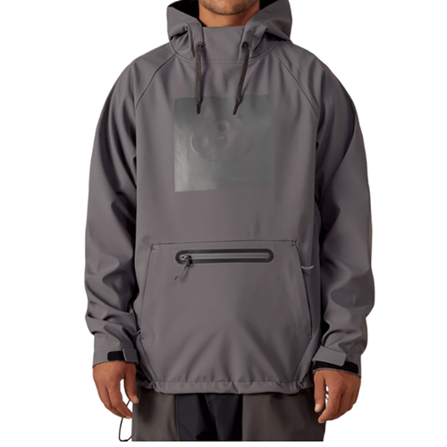 Vist Large View of Product Image Which is New 686 Waterproof 2026 Men's Winter Hoody- Rhino Grey MD