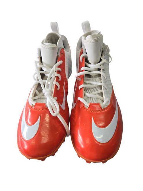 Vist Large View of Product Image Which is Used Nike Adult FB Cleats Orange Senior 15