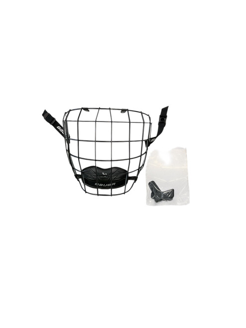 Vist Large View of Product Image Which is Used Bauer Hockey Wire Mask Black LG