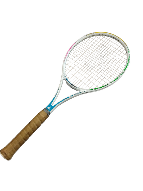 Vist Large View of Product Image Which is Used Pro Kennex PRISM ACE 90 Adult Tennis Racquet White 4 1/2"