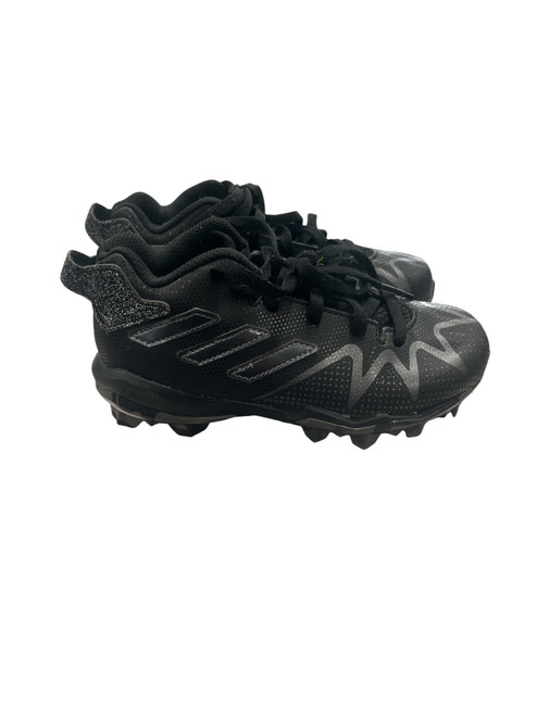 Vist Large View of Product Image Which is Used Adidas Youth FB Cleats Black Youth 12.0