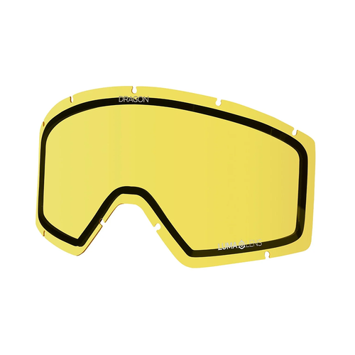 Vist Large View of Product Image Which is New Dragon DXT OTG 2026 Snow Goggle Replacement Lens- Lumalens Yellow