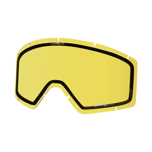 Vist Large View of Product Image Which is New Dragon DX3 OTG 2026 Snow Goggle Replacement Lens- Lumalens Yellow