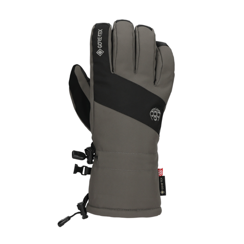 Vist Large View of Product Image Which is New 686 Gore-Tex Linear 2026 Men's Snow Gloves- Charcoal XL