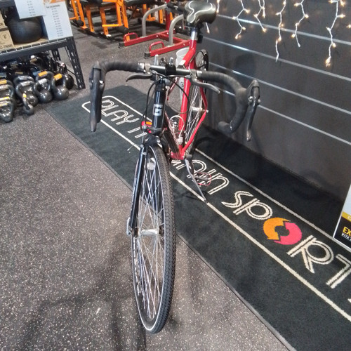 Vist Large View of Product Image Which is Used GENESIS ROAD TECH 700 Road Bike Mens Red 56-58cm - LG Frame