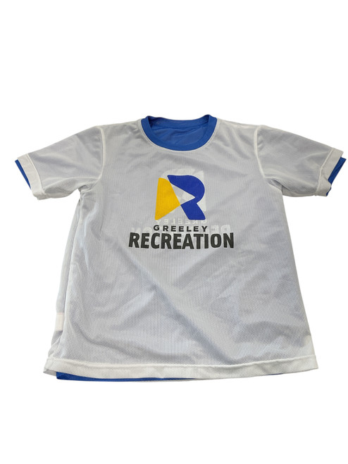 Vist Large View of Product Image Which is Used JERSEY Soccer Top Yth White MD