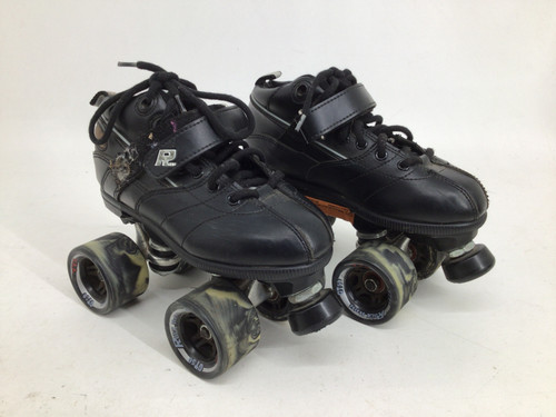 Vist Large View of Product Image Which is Used Rock Skates GT50 JR 4.0 QUAD SKATES Junior Roller Quad Skates Black Junior 04