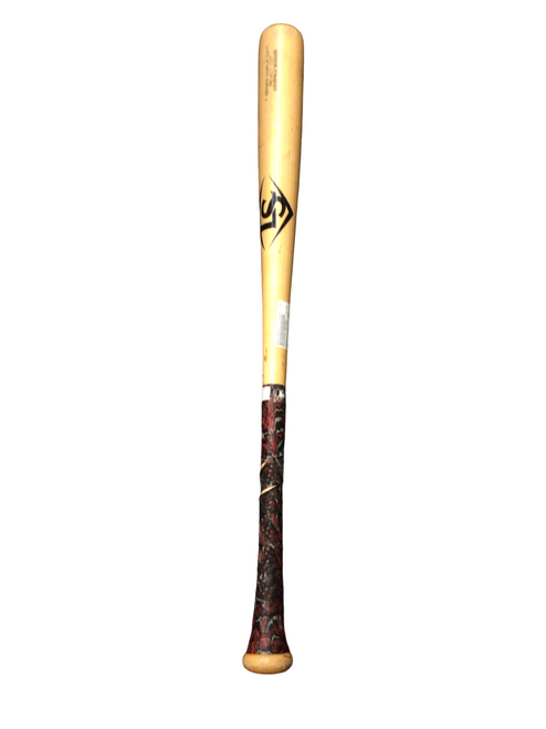 Vist Large View of Product Image Which is Used Louisville Slugger CUT BB/SB Wood Bat 30"