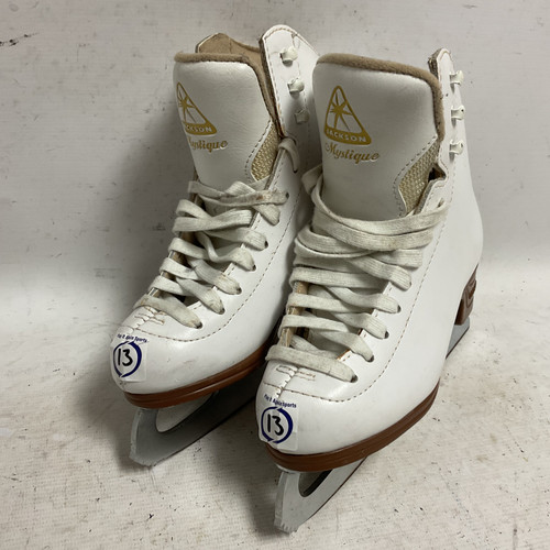 Vist Large View of Product Image Which is Used Jackson MYSTIQUE 1491 Girls Figure Skate White Youth 13.0