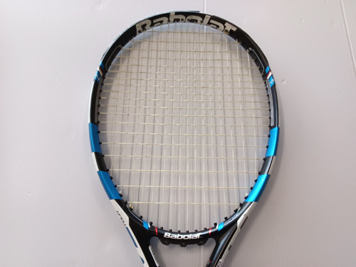 Vist Large View of Product Image Which is Used Babolat Pure Drive Tour  Adult Tennis Racquet  4 1/2"