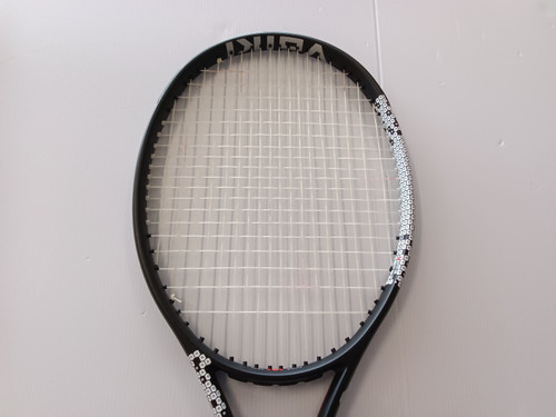 Vist Large View of Product Image Which is Used Volkl V FEEL 7 Adult Tennis Racquet Black 4 3/8"