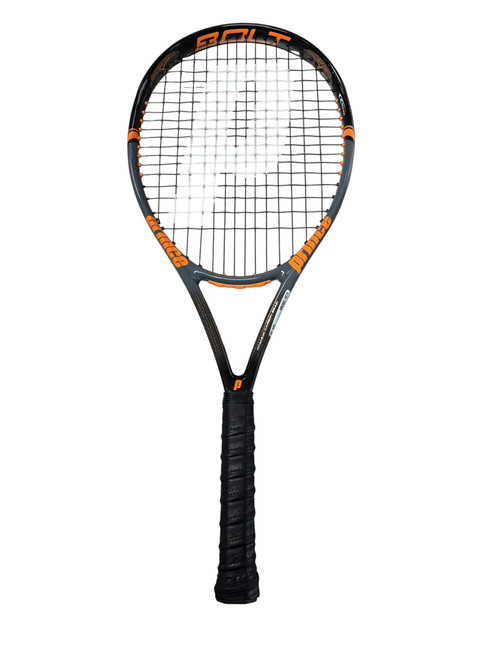 Vist Large View of Product Image Which is Used Prince PRINCE THUNDER BOLT 110 Adult Tennis Racquet Black Unknown
