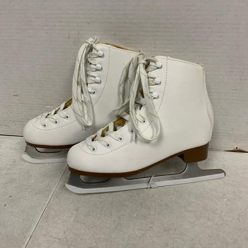Vist Large View of Product Image Which is Used DBX CLASSIC Girls Figure Skate White Junior 03
