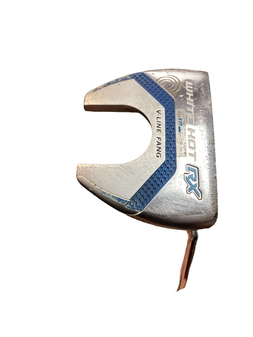 Vist Large View of Product Image Which is Used Odyssey WHITE HOT RX V-LINE FANG Mens Putter RH
