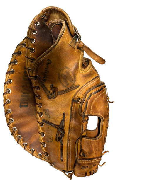 Vist Large View of Product Image Which is Used Nokona SBM100 BB/SB First Base RH Throw Brown 13"
