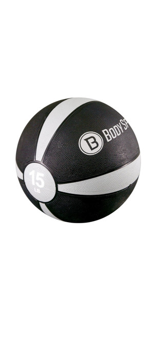 Vist Large View of Product Image Which is New 15 LB MEDICINE BALL