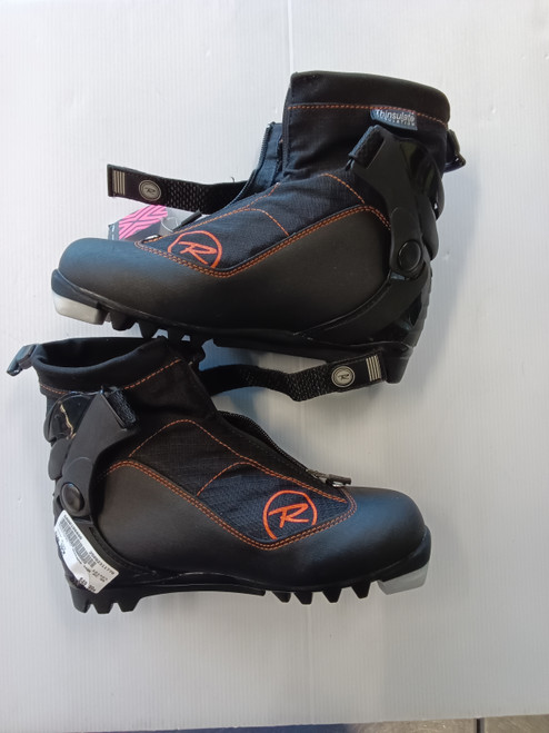Vist Large View of Product Image Which is Used Rossignol Womens NNN XC Ski Boots Black W 07-07.5 / JR 05.5-06