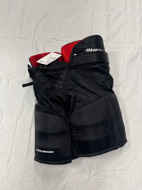 Vist Large View of Product Image Which is Used Sher-wood T100 Senior Pant Black LG