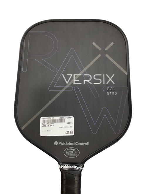 Vist Large View of Product Image Which is Used VERSIX 6C+ Pickleball Racquet Black