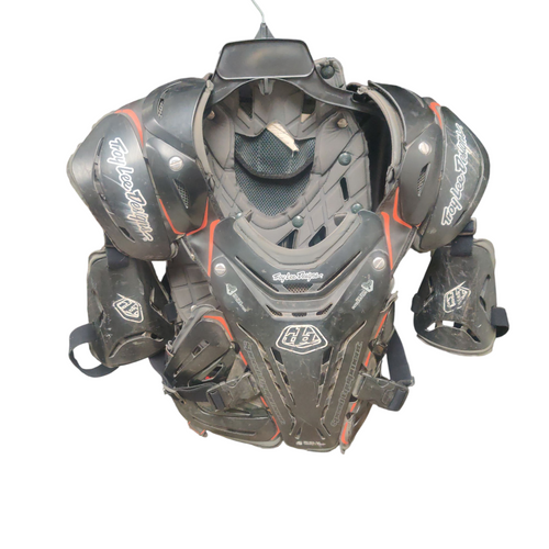 Vist Large View of Product Image Which is Used Troy Lee Designs TLD SD Mens Chest Protector Black