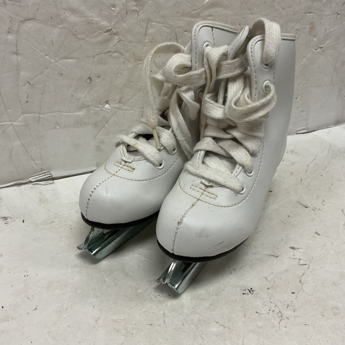 Vist Large View of Product Image Which is Used CCM TRAINING SKATES Double Runner Skate White Youth 11.0