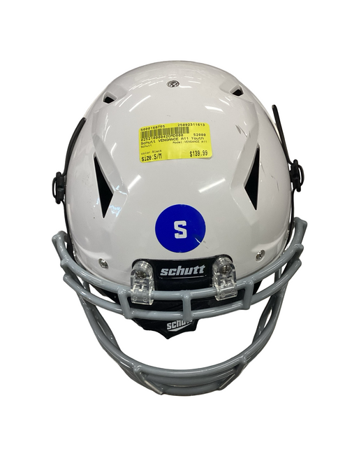 Vist Large View of Product Image Which is Used Schutt VENGANCE A11 FB Helmet Black S/M