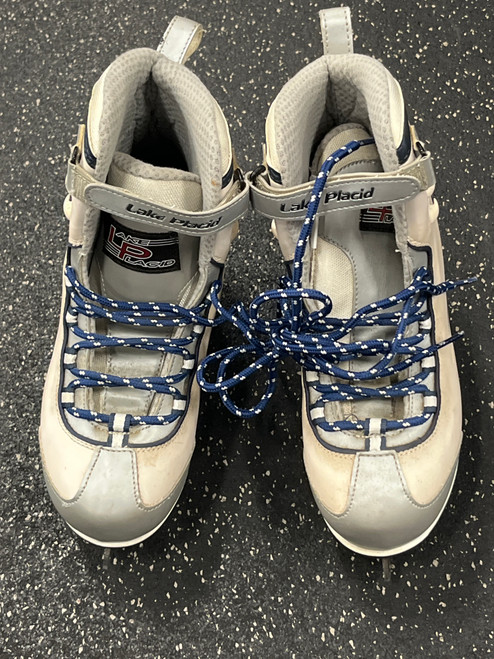 Vist Large View of Product Image Which is Used Lake Placid SKATES WomensFigure Skate White Senior 7