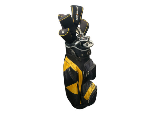 Vist Large View of Product Image Which is Used Powerbilt GRAND SLAM Mens Package Set LH Black 13 Piece