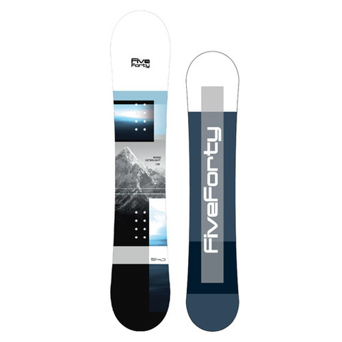 Vist Large View of Product Image Which is New Ultra Snowboard Deck Wht/Blu 159cm