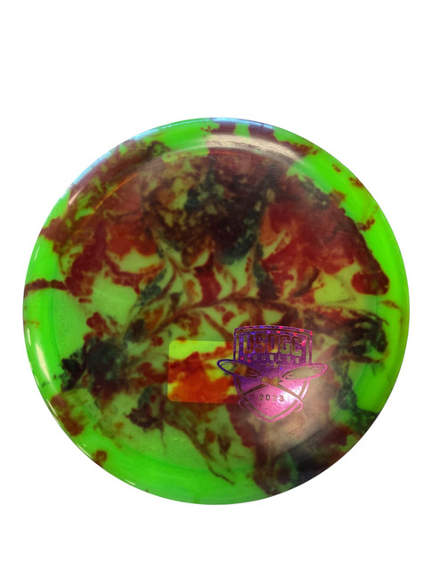 Vist Large View of Product Image Which is Used USDGC DOUBLES Disc Golf Mid Range Green