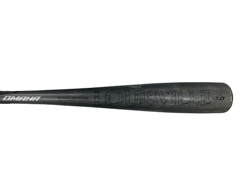 Vist Large View of Product Image Which is Used Louisville Slugger OMAHA BB/SB USA 2 5/8 Bat 27"