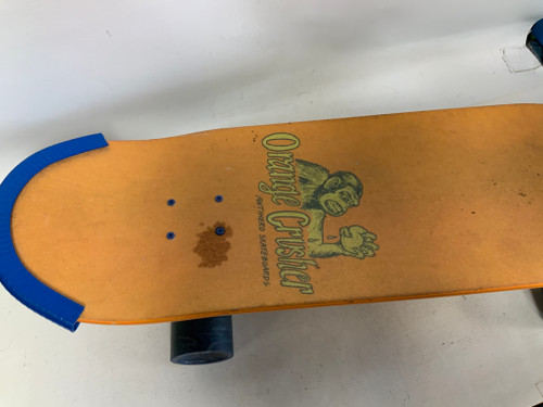 Vist Large View of Product Image Which is Used ANTIHERO ORANGE CRUSHER Complete Skateboard Orange 8"