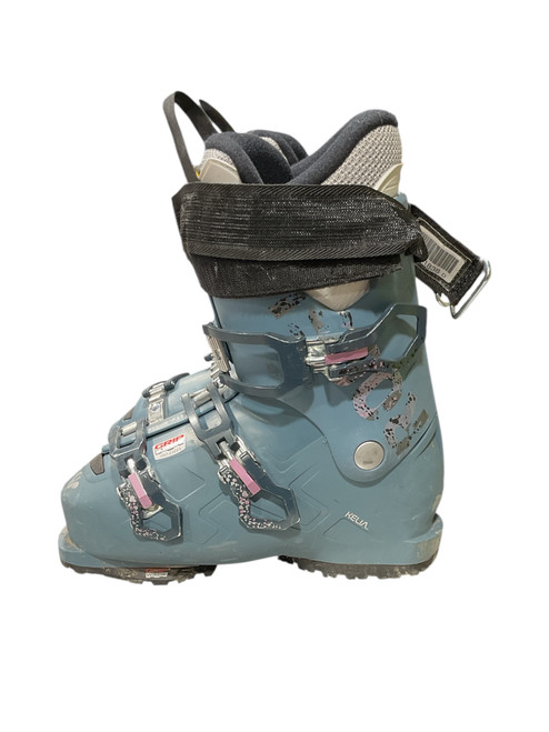 Vist Large View of Product Image Which is Used Rossignol KELIA Womens DH Ski Boot Teal 235 MP - J05.5 - W06.5