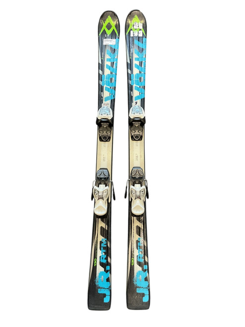 Vist Large View of Product Image Which is Used Volkl RTM JR 130CM Boys DH Ski/Binding Black 130 cm