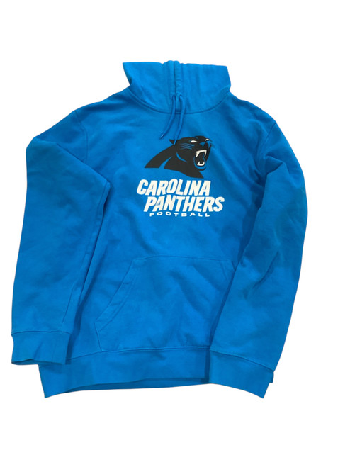 Vist Large View of Product Image Which is Used CAROLINA PANTHERS HOODIE FB Top Adult Royal Blue XL