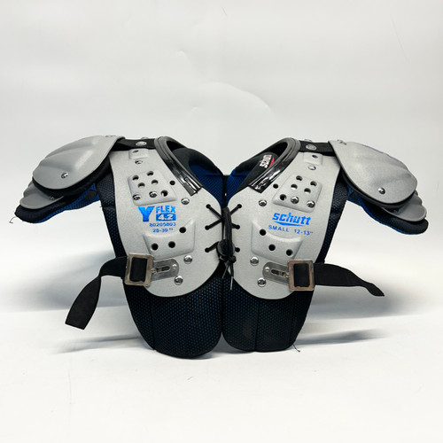 Vist Large View of Product Image Which is Used Schutt Y FLEX 4.2 FB Shoulder Pads Grey SM