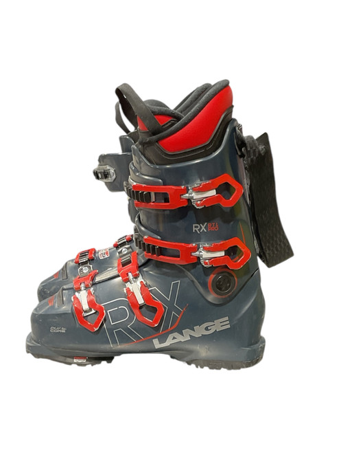 Vist Large View of Product Image Which is Used Lange Mens DH Ski Boot Navy Blue 265 MP - M08.5 - W09.5