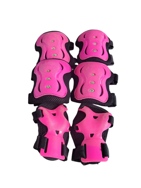 Vist Large View of Product Image Which is Used Inline Protective Set Pink Youth