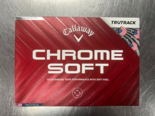 Vist Large View of Product Image Which is New Callaway CHROME SOFT 12 Pack - Golf Balls