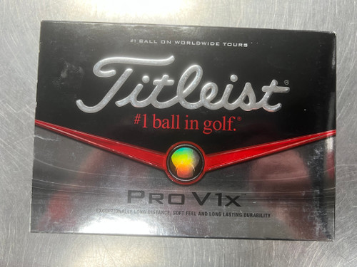 Vist Large View of Product Image Which is New Titleist PRO V1X 12 Pack - Golf Balls