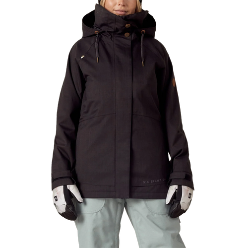 Vist Large View of Product Image Which is New 686 Smarty 3-in-1 Spellbound 2026 Women's Winter Jacket- Black Herringbone SM