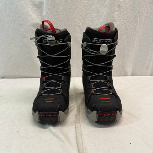 Vist Large View of Product Image Which is Used Salomon MALAMUTE Mens Snowboard Boots Black Senior 9