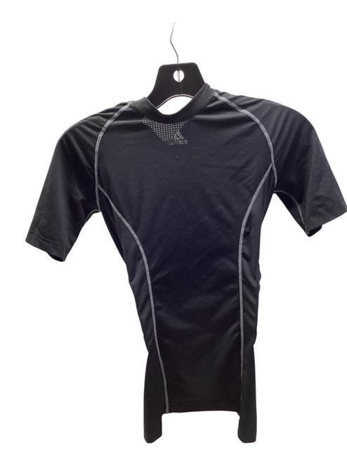 Vist Large View of Product Image Which is Used Adidas PADDED PROTECTED COMPRESSION SHIRT FB Top Youth Black XL