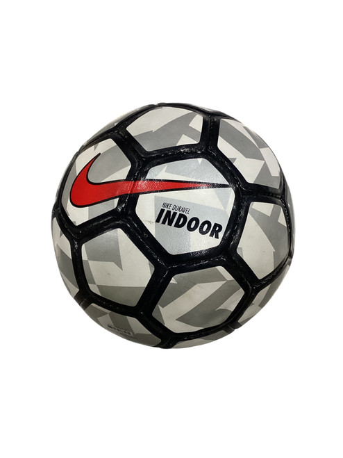 Vist Large View of Product Image Which is Used Nike DURAVEL INDOOR All Size Soccer Ball White 5