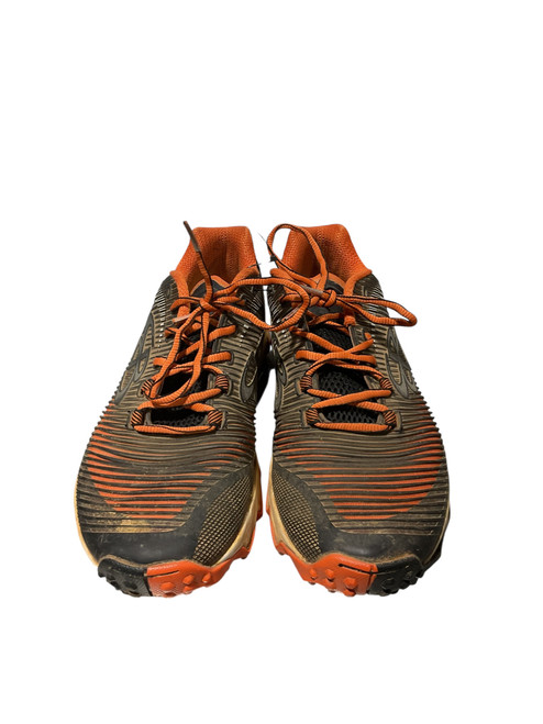 Used BoomBah ORANGE TURF SHOES BB/SB Cleats Orange Senior 9 11834-S000041100 Vist Large View of Product Image Which is Used BoomBah ORANGE TURF SHOES BB/SB Cleats Orange Senior 9