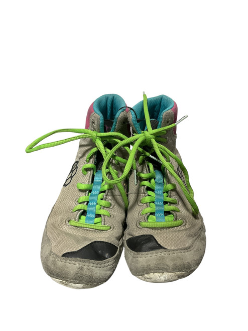 Vist Large View of Product Image Which is Used Wrestling Shoes Grey Senior 5